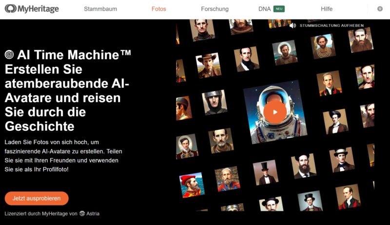 AI Time Machine - Historische KI Avatare erstellen - Künstliche Intelligenz