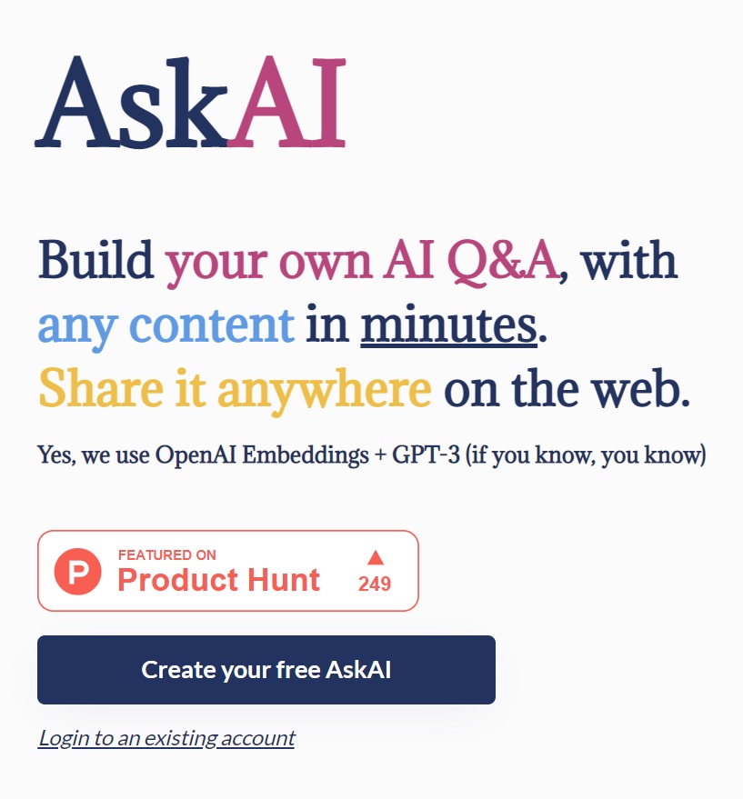 AskAI - Eigenes Q&A KI-Widget generieren - Künstliche Intelligenz