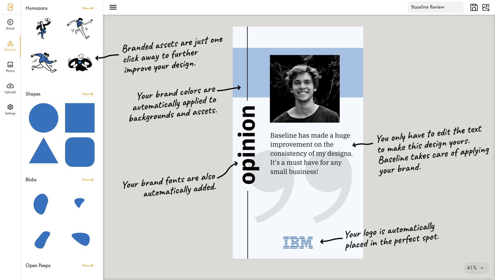 Baseline - Einfach Logos und Marken mit KI-Unterstützung erstellen designen - Künstliche Intelligenz