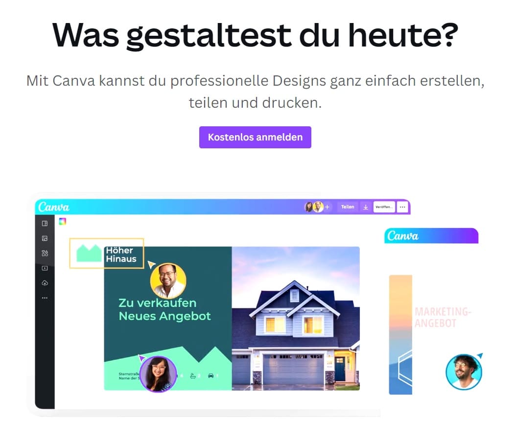 Canva - Professionelle Designs online erstellen - Künstliche Intelligenz