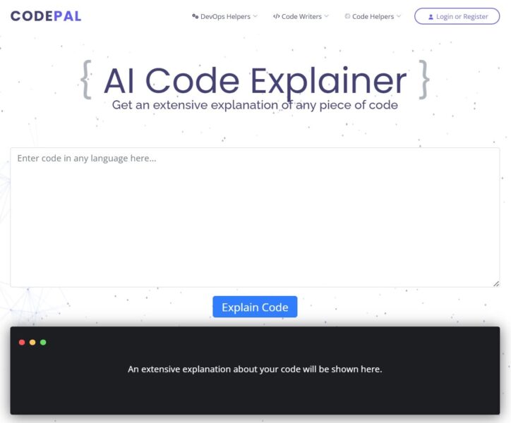 Codepal - KI Code Erklärung - Code einfach verstehen - Künstliche Intelligenz