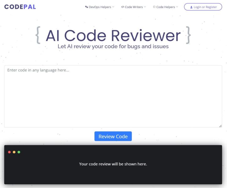 Codeppal - KI Code Überprüfung - Code auf Fehler überprüfen - Künstliche Intelligenz