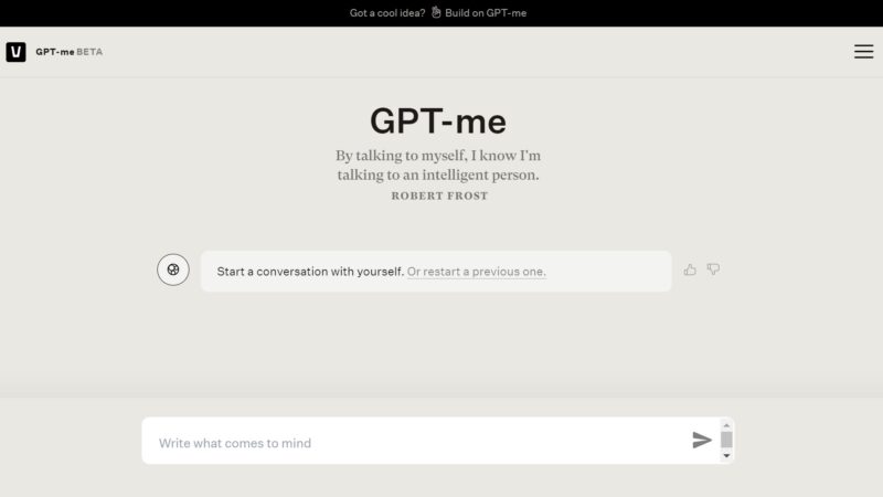 GPT-me - Persönlicher KI-Chatbot - KI-Tool - Künstliche Intelligenz