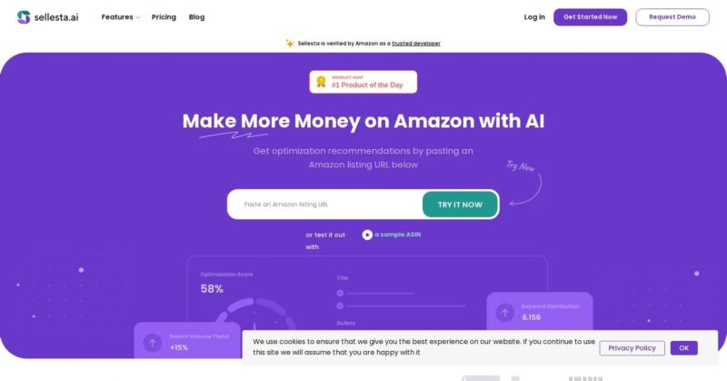 Sellesta-KI-gestütze-Keyword-Suche-für-Amazon-Verkäufer-Künstliche-Intelligenz_Verkäufe-steigern