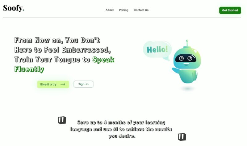 Soofy - Neue Sprachen mit KI Unterstützung lernen - Künstliche Intelligenz