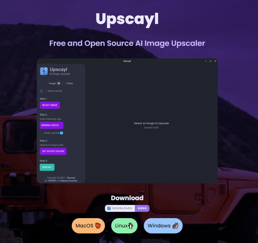 Upscayl Foto-Bilder-Upscaler_Upsacling_KI_Künstliche-Intelligenz