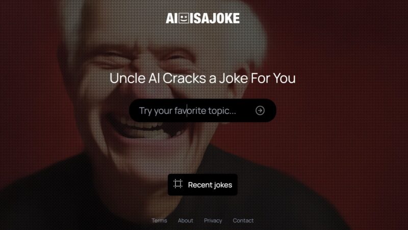 Witze generieren mit dem KI-Witz-Generator von AI is a Joke - Künstliche Intelligenz