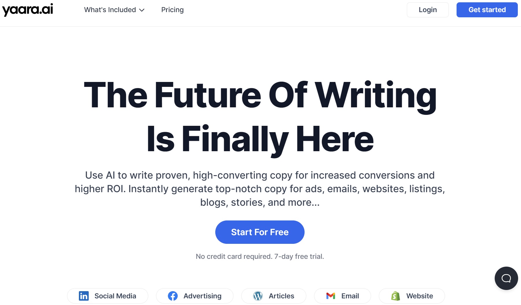 Yaarai AI - KI Schreibassistent und Content Generator - Künstliche Intelligenz
